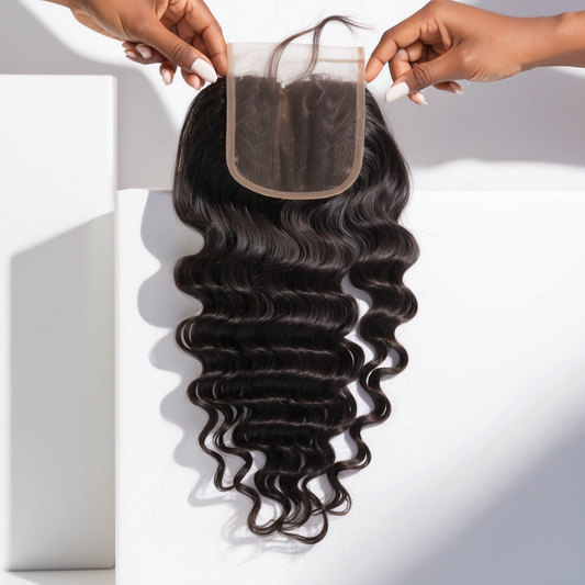 Brazilian Deep Wave HD Closure
