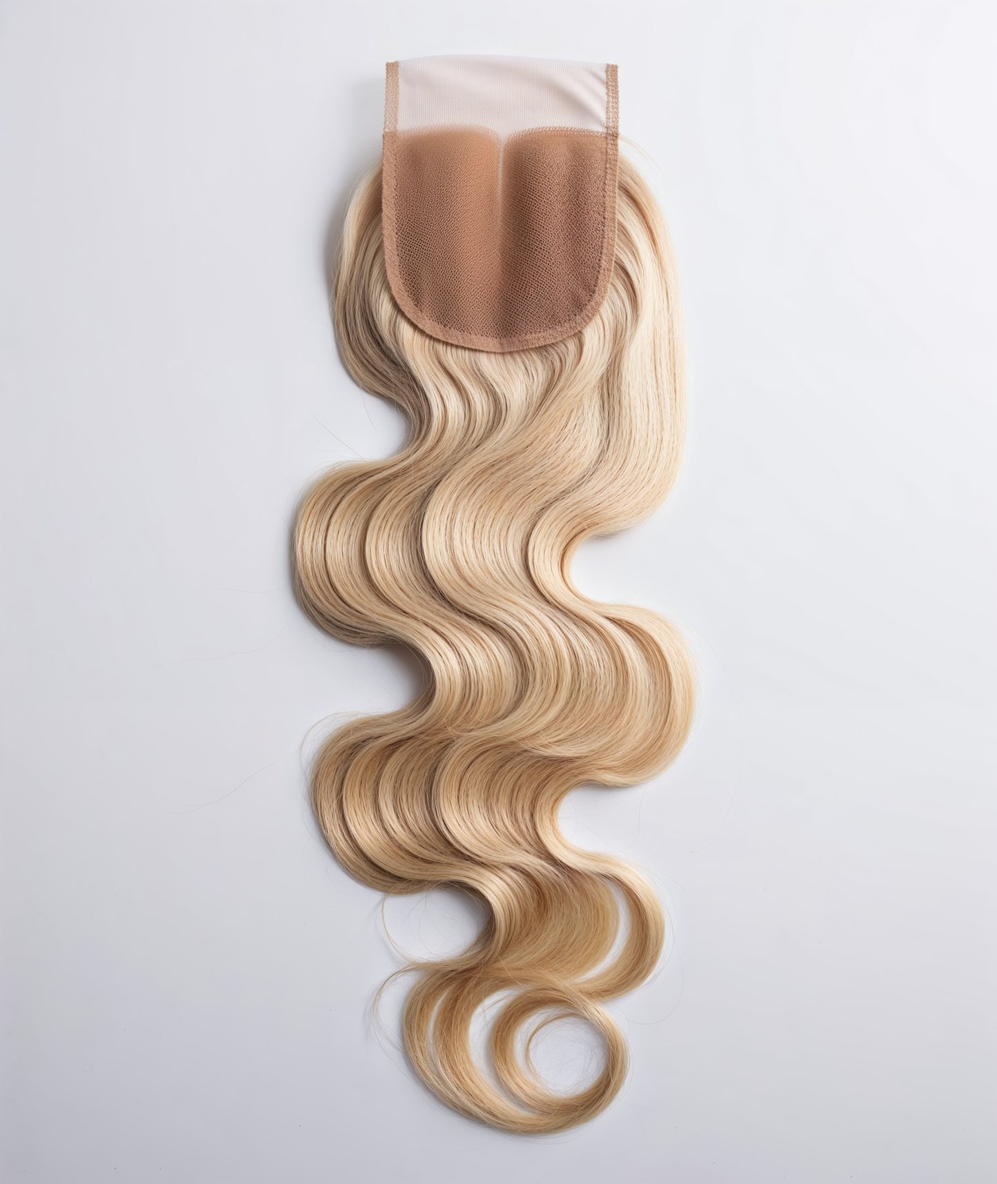 Blonde Body Wave 4x4 Transparent Closure