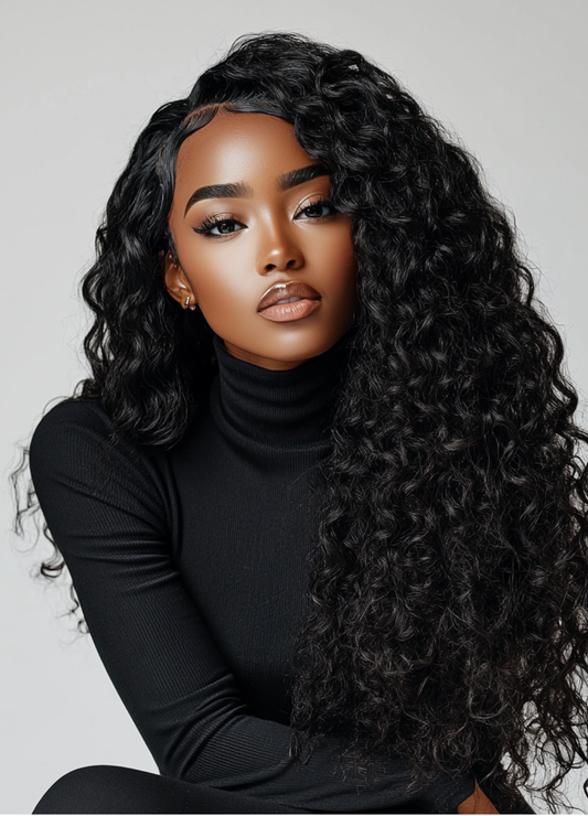 Kinky Curly Closure Wig